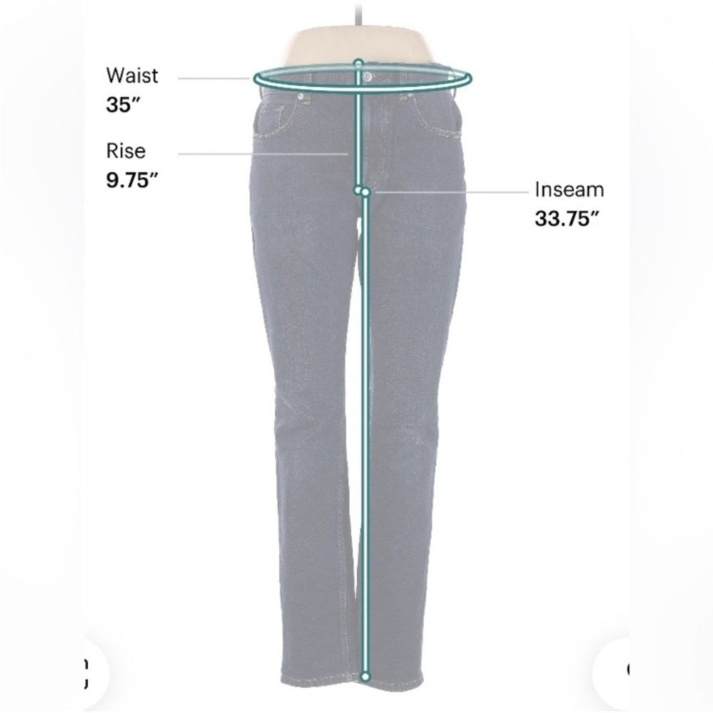 Light and Dark Wash Slim Cut Everlane Jeans Bundle, Size 32 - Picture 7 of 11